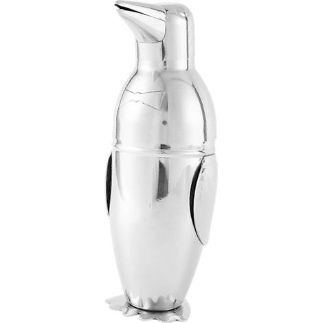 Shaker à cocktails 500 ml, pingouin créatif en acier inoxydable, pichet shaker pour barman, cave à vin [DB]-AquaForge (1/5)