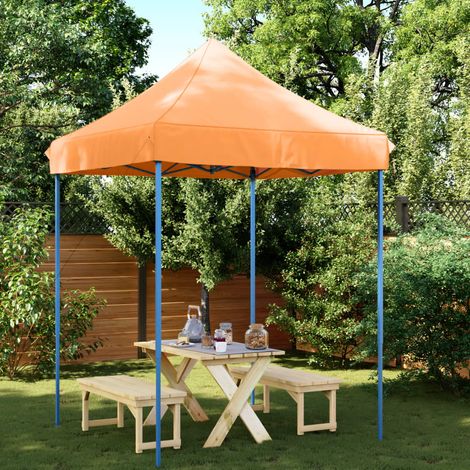 Partyzelt Faltbar Pop-Up Orange 200x200x306 cm (1/5)