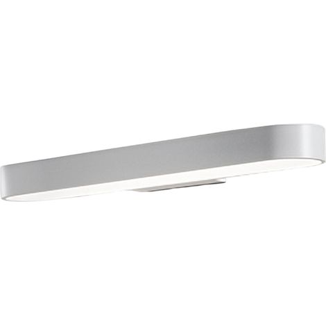 Lampada da parete Cip Lineare LED 15.5W in alluminio bianco opaco 42.5cm, Design moderno per illuminazione d'interni, Temperatura luce 3000K, IP20 (1/2)