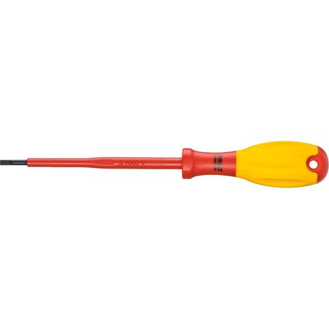 Elektriker-Schraubendreher schutzisoliert 810VDE-30 Schlitz Profil SW 0,5 x 3 mm (1/5)