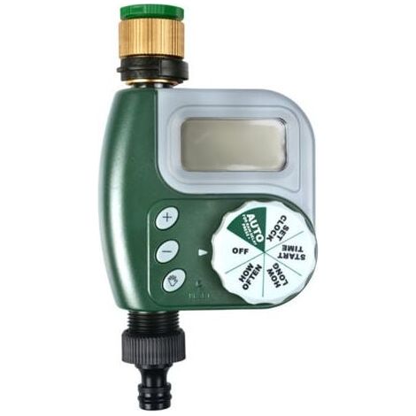 AIPERQ Pompe d arrosage,Minuterie d'arrosage électronique automatique, contrleur d'irrigation Programmable en plastique (1/4)