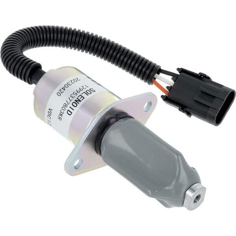 V谩lvula solenoide de corte de combustible YANMAR 12995377803KR