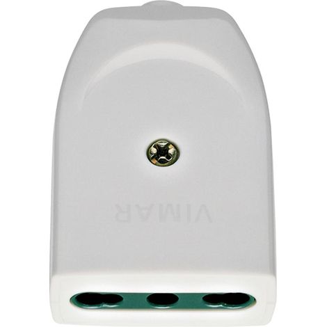 00223.B Prise Mobile Sicury 2P+T 16A P17/11 Axiale Blanc (1/5)