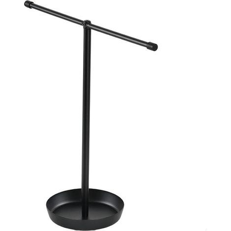 Organisateur de bandeaux, organisateur de bijoux, idées cadeaux, présentoir à bijoux, présentoir à lunettes, noir (1/3)