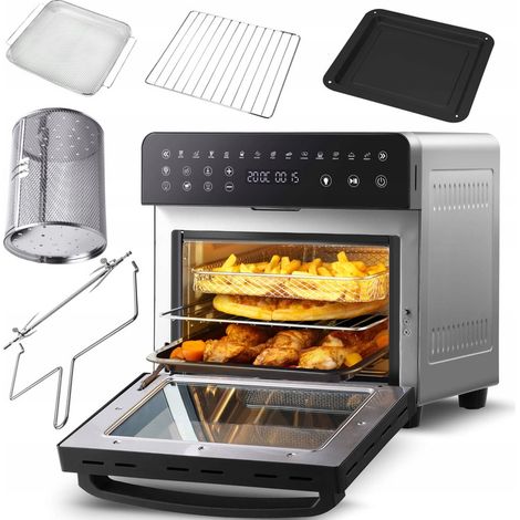 MINI-BACKOFEN FETTFREIE FRITTEUSE GRILL 14L