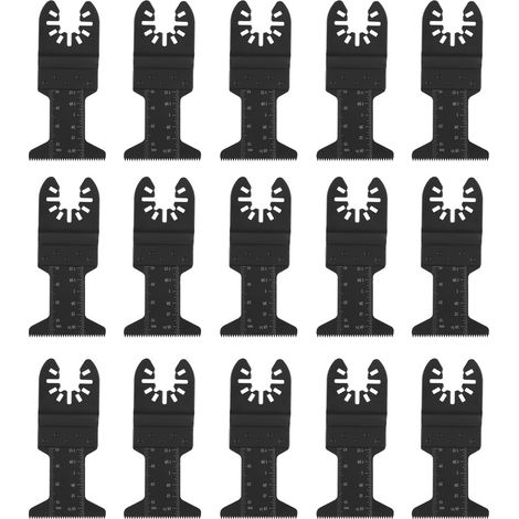 15Pcs 44mm High Carbon Plunge Saw Blades High Precision Universal Oscillating Multitool