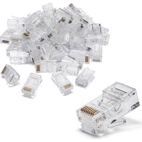 CONNETTORE RJ45 UTP CAT. 5 CONF. 50 PZ