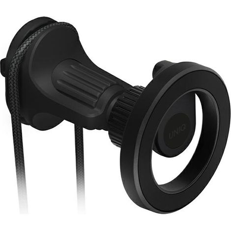 Support magnétique pour grille d'aération de voiture UNIQ Trelix, noir (1/5)