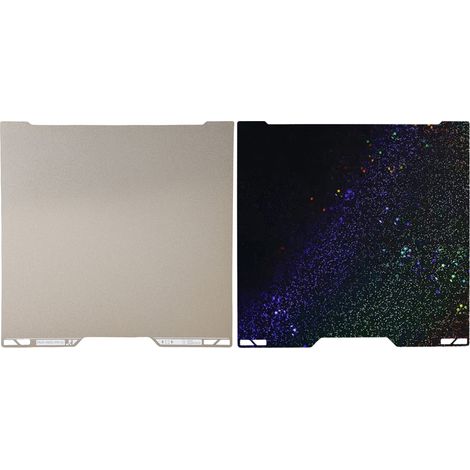 Plaque de construction de remplacement pour imprimante 3D Bambu Lab H2D, PEI texturé et lit d'impression Flexible PEY lisse 355x346mm (1/5)