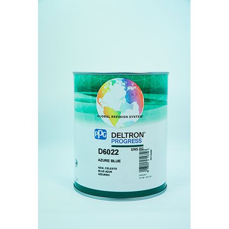 PPG DELTRON D6022 UHS AZURE BLUE 1 LITER