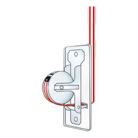 Recogedor persiana Ponsa placa inox para empotrar Blister