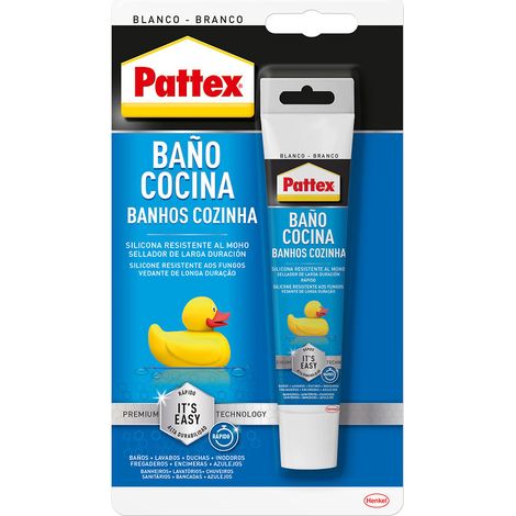 PATTEX Silicone Bagno Cucina Bianco 50ml (1/2)