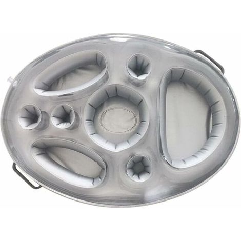 Flottant pour Piscine Porte Gobelet Bouee Piscine Gonflable pour Plage Matelas Jacuzzi Gonflable Piscine Porte Verre Gonflable Piscine (1/4)