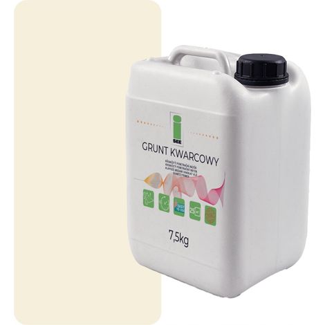 Imprimación de cuarzo para yeso de silicona 7,5 kg, blanco beige claro F771 (1/5)
