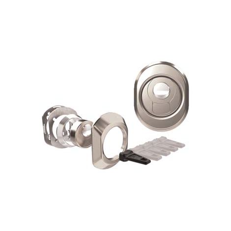 DEFENDER MAGN. BKL M1 CROMO SAT. CON VASCHETTA IN ACCIAIO ANTISHOCK- - defender mm.50x18h. interasse mm.38 - 1 pezzi CIPIERRE