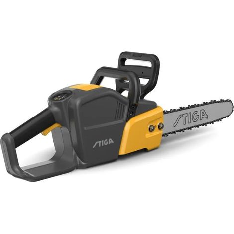STIGA CS 700E - Motosierra a batería, 48 V, barra de 35 cm – Selector de velocidad 16/20 m/s, freno inercial – Poda y corte de ramas y troncos (1/3)