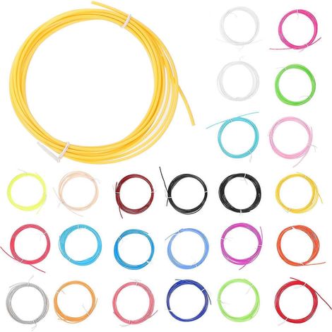 30 filaments basse température pour imprimante 3D, 30 couleurs, diamètre 1,75 mm-300.00X0.10X0.10CM