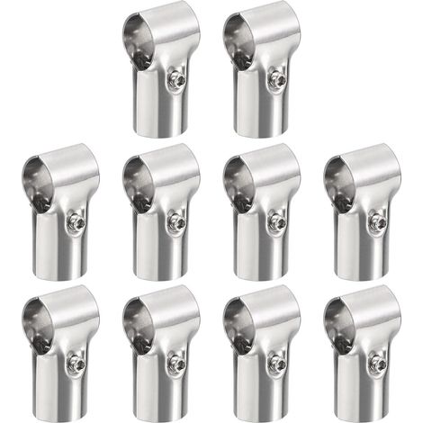 10 pcs Fin Rails T Pince 1-1/4" x 1-1/4" Chaîne Lien Clôture (1/5)