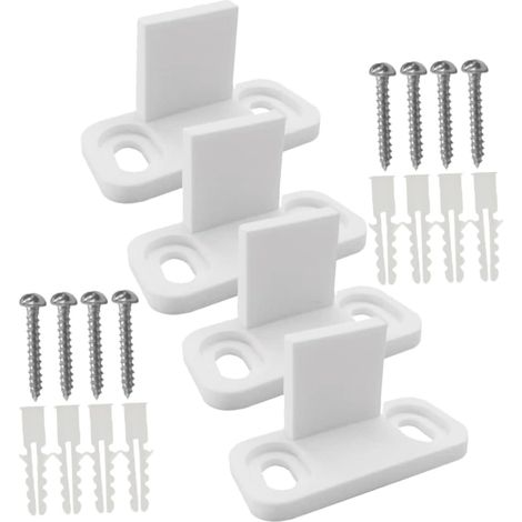 Guide de sol pour porte de grange coulissante plastique (1/5)