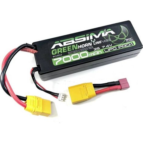 [GEBRAUCHT] B-Ware LiPo 2S 7,4V 7000mAh 50C Akkupack XT90 für Modellbau Absima (1/2)