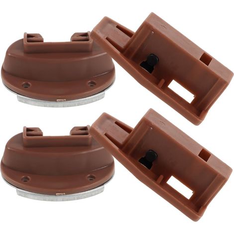 Kit de réparation butées glissières tiroir (2 jeux) en plastique et à (1/5)