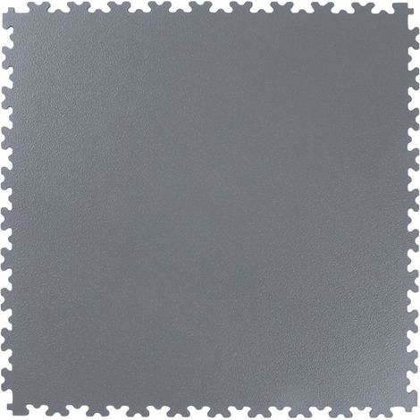 Tapis carrelage PVC gris foncé, 505x505x4mm (1/2)