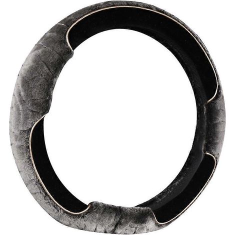 Housse de volant universelle antidérapante pour voiture (1 pièce)-38X38cm-Grey