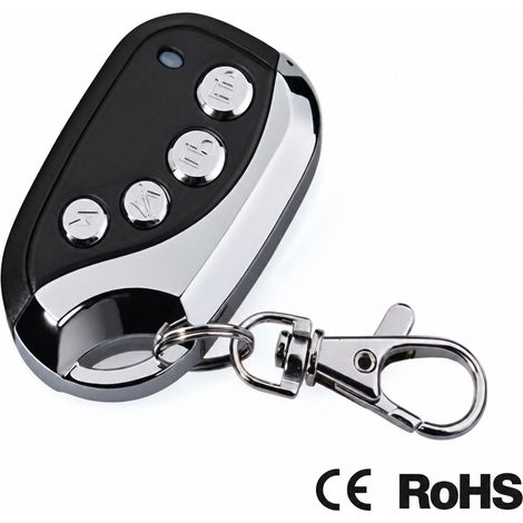 Télécommande sans fil copieuse 4 touches symboles Fermer Ouvrir Muet Flash réf 2088 5,5 × 3,4 × 1,3 cm – Livraison gratuite (1/5)