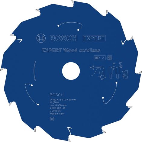 1x Lame de scie circulaire EXPERT Wood Cordless (1/5)