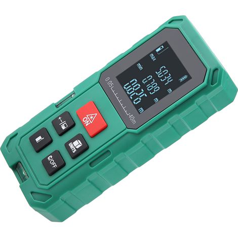 Télémètre laser numérique, mesureur de distance laser, ruban de mesure de distance (S40) (1/5)