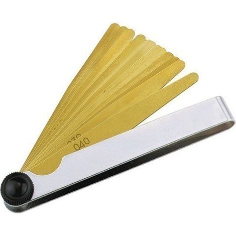 Galga De Espesores Conicas Laton Jgo 20Pz De 0,05-1Mm Promat
