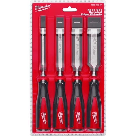 Milwaukee Holzmeißel-Set 4 Größen (1/2)