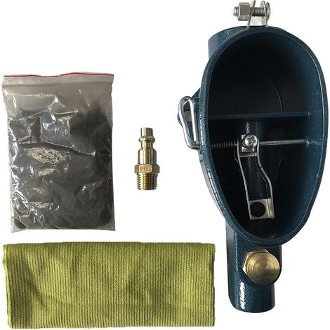 Outil de nettoyage pneumatique pour bouchon d'air pour enlever les dépôts avec sablage abrasif (1/5)
