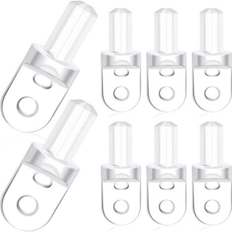 Accessories for Venetian blinds: 1cm transparent hooks, Venetian blind closure hooks, POM Venetian blind accessories (10 pieces) (1/5)