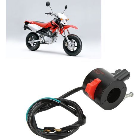 Interrupteur de démarrage et arrêt pour guidon XR50R 2000‑2003, poignée droite 35013 GEL 700 (1/5)