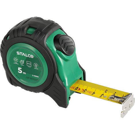 Cinta en rollo Stalco de 5 m x 25 mm, calidad premium S-10005 (1/3)