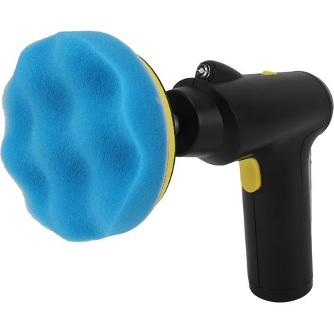 Polisseuse sans fil rechargeable par USB, 3 vitesses réglables, machine de polissage électrique portable pour le cirage et le ponçage (1/5)