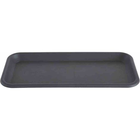 Untersetzer 77 x 36,5 x 4,3 cm, anthrazit zu Siena Garden Pflanzkasten 80 x 39 cm