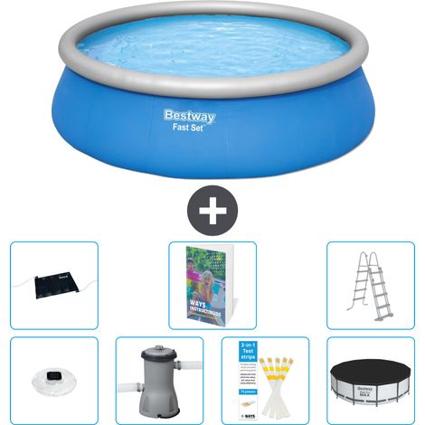 Bestway Bestway Fast Set Ronde - 457x122 cm - 8-pièces S502 (1/5)