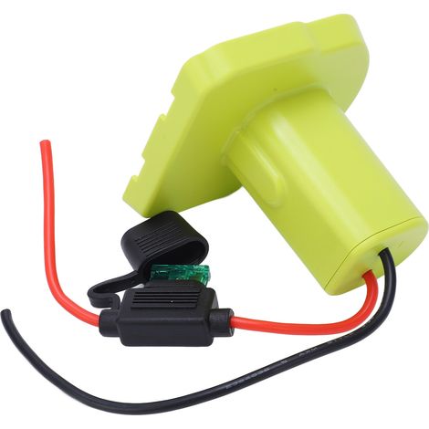 Adaptateur secteur pour Ryobi One+ 18V avec 2 fusibles et câble 14AWG, convertisseur de puissance pour robots jouets à monter soi-même (1/5)