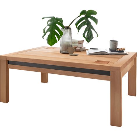 Couchtisch 118x70 cm modern, in massiver Buche WINCHESTER-69 (1/4)