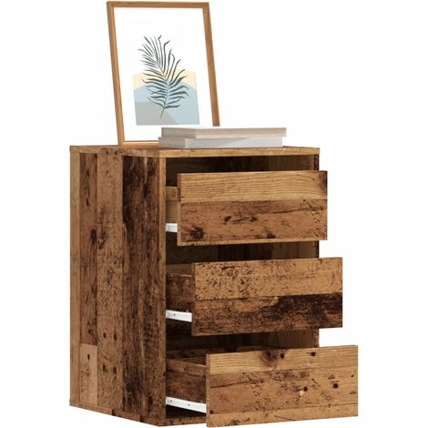 Kommode Altholz-Optik 40x41x58 cm Holzwerkstoff