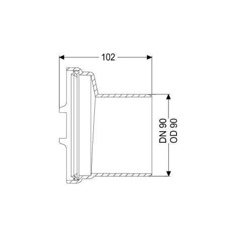 KESSEL-About mâle - DN 90, 83090