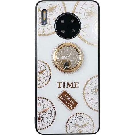 CUSTODIA IN VETRO BIANCO PER HUAWEI P20 LITE CASE 360 (1/5)