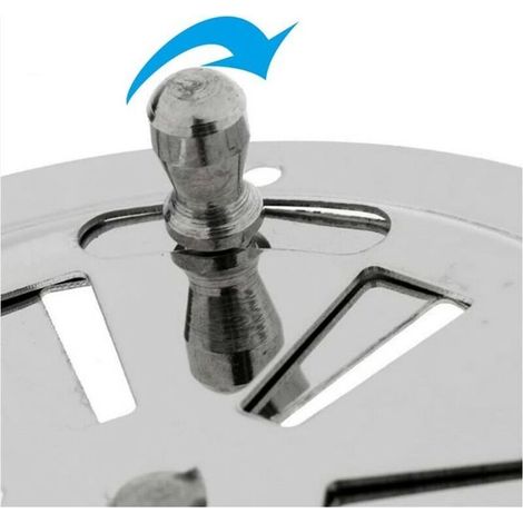 Grille de Ventilation Rond, Ouverture d'aération réglable Évent d'Aération en Acier Inox Entrée et évacuation d'air (1/4)