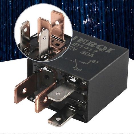 Lot de 4 moteurs de remplacement pour automobile 12 V 30 A, robustes et standard (1/4)