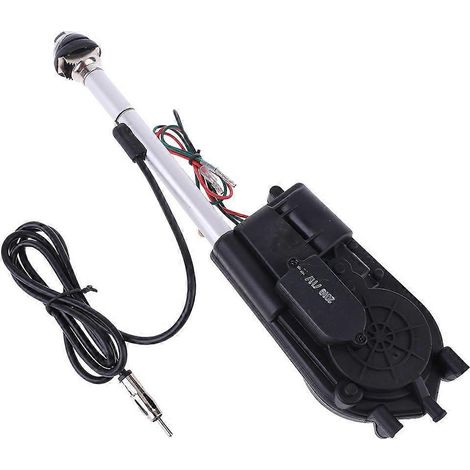Antenne radio AM/FM électrique universelle 12 V pour voiture, SUV et autres véhicules. (1/4)