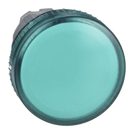 Cabeza piloto luminoso verde 22mm  Verde