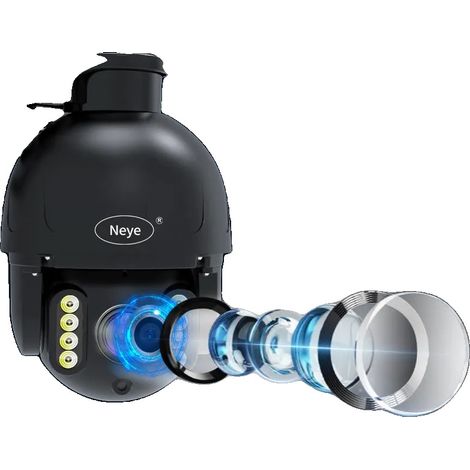 Caméra PTZ, Zoom 30X, Détection de Mouvement AI, 4MP, Prise EU (1/5)