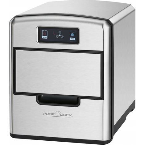 FABBRICATORE DI GHIACCIO 15KG, MACCHINA PER IL GHIACCIO PROFICOOK PC-E
